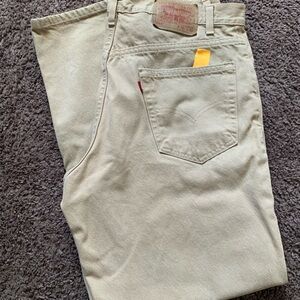Vintage Levi's Khaki Denim Pants